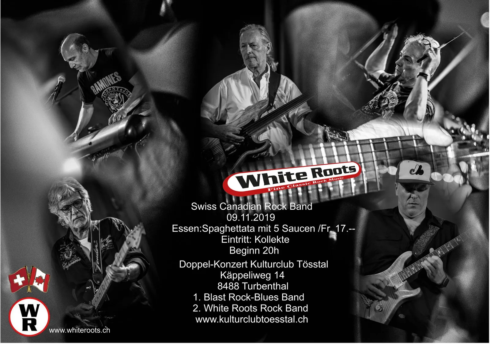 Wild Roots 2019 Kulturklub Tösstal Poster
