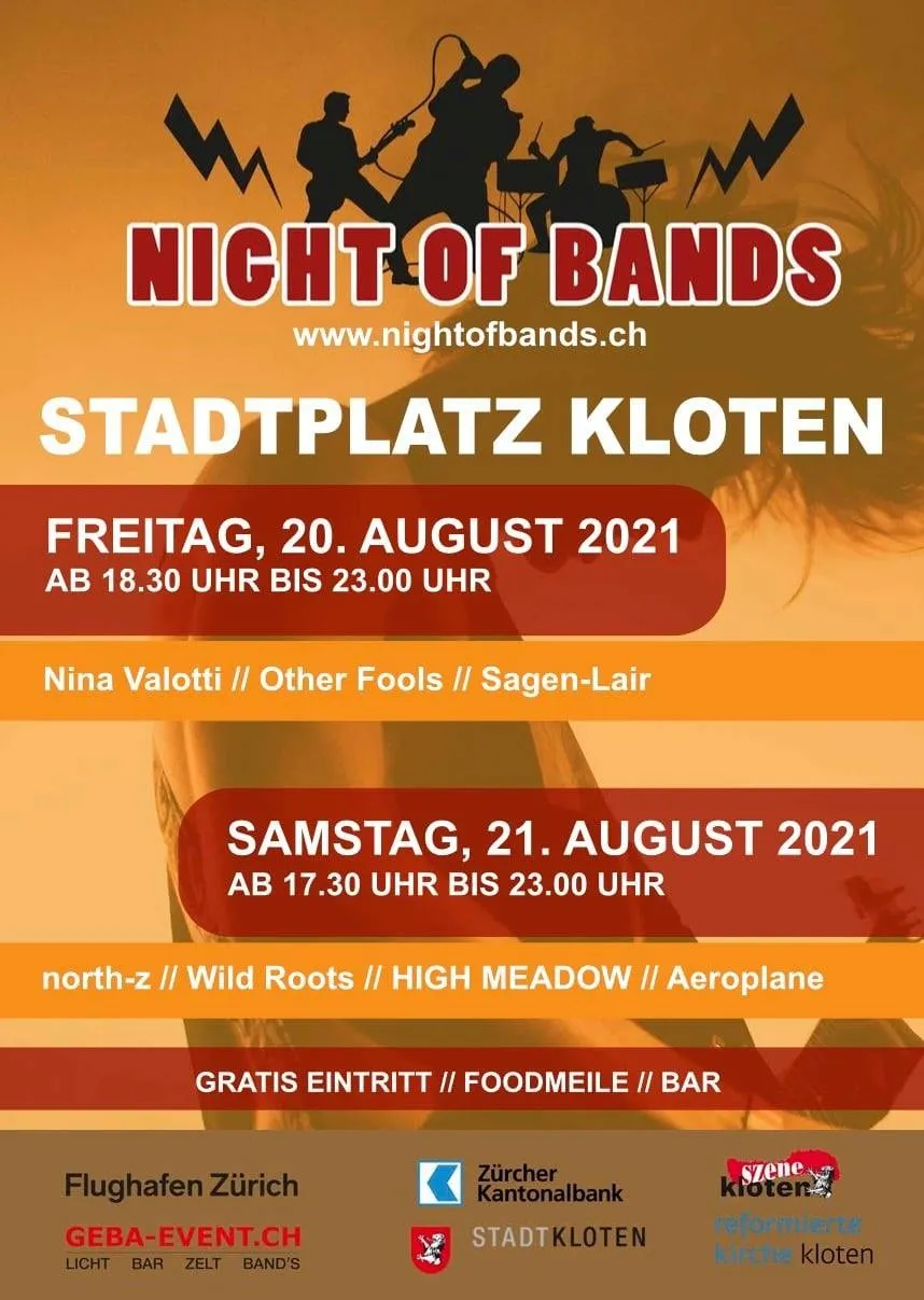 Night of Bands Poster
